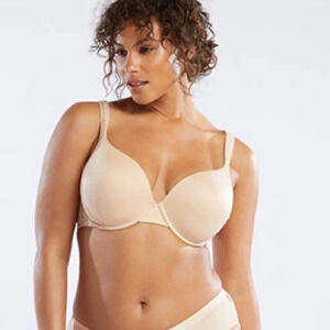 SAVAGE X‎ FENTY T-Shirt Bra Padded Honey Nude 36DDD
